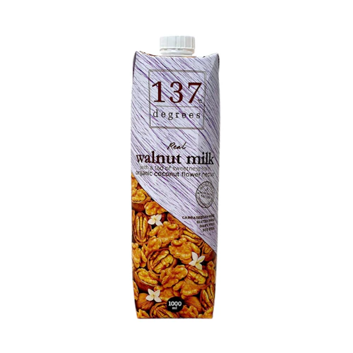 137 Degrees Real Walnut Milk 1L