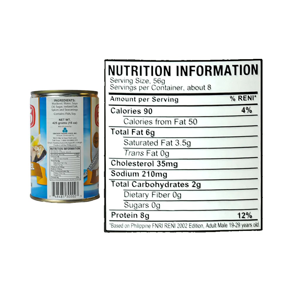 555 Mackerel Salmon Style In Natural Oil 425g - Image 3