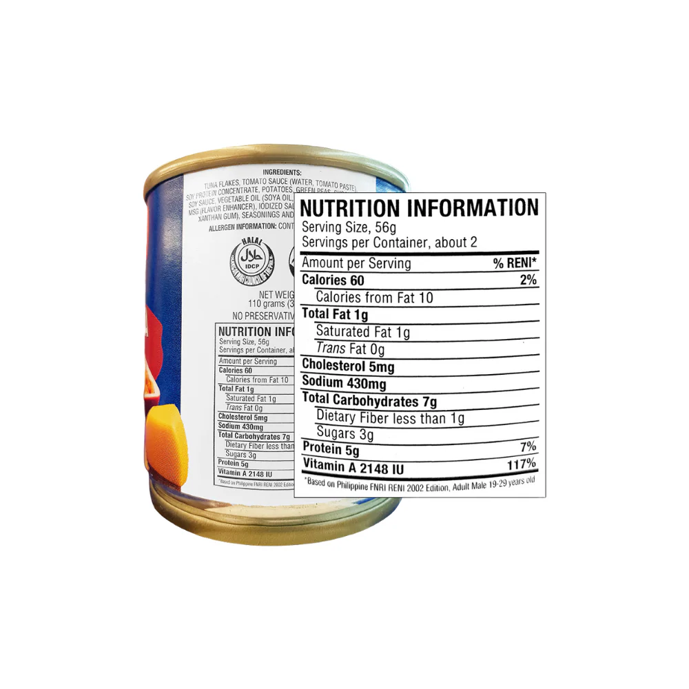 555 Tuna Flakes Caldereta 110g - Image 2