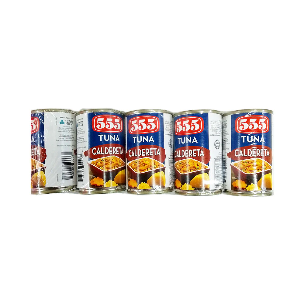555 Tuna Flakes Caldereta Dagdag Kita Pack 155g x 5's - Image 2