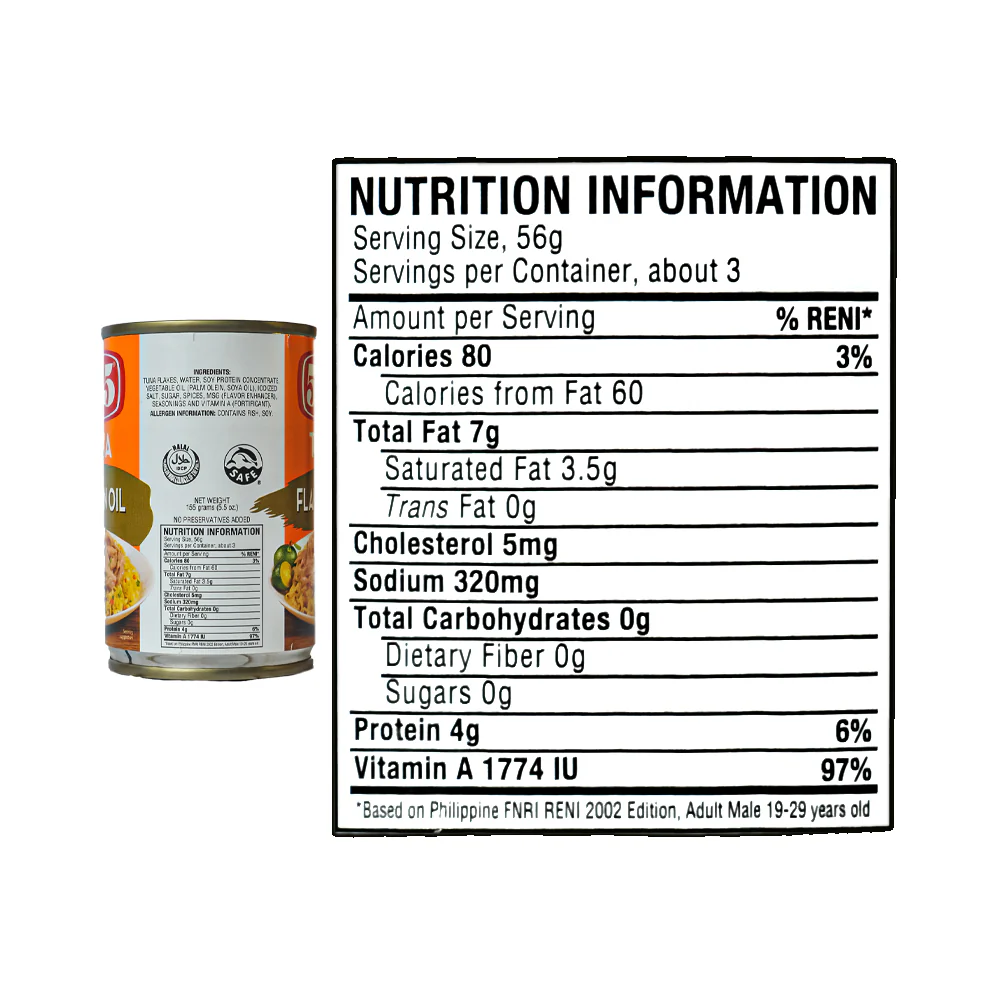 555 Tuna Flakes In Oil 155g - Image 3