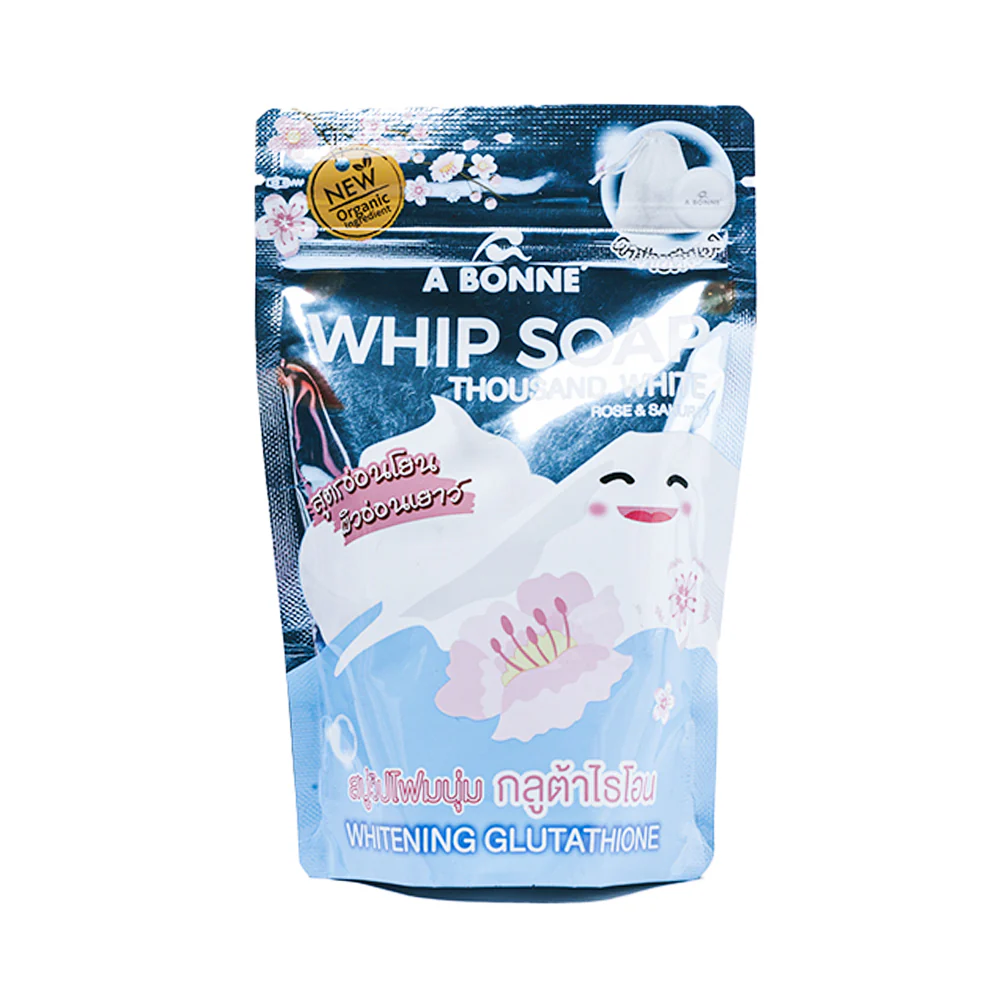 A Bonne Whip Soap Thousand White Rose And Sakura 100g