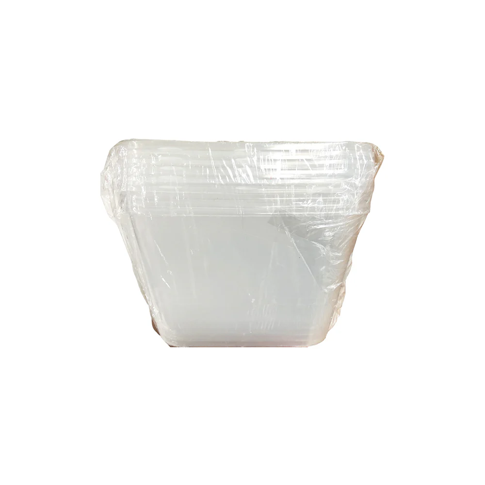 A.Y Rectangular Microwavable Container With Lid 1000ml - Image 2