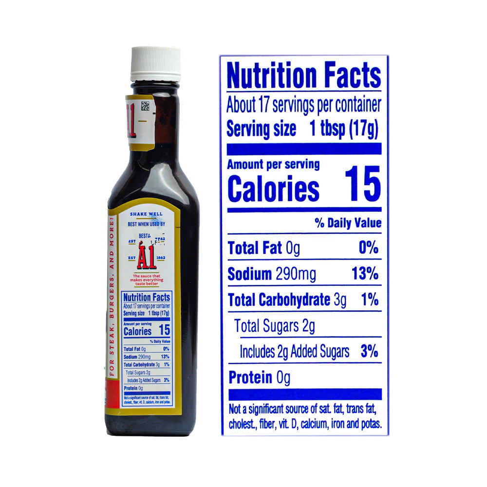 A1 Steak Sauce 425g (10oz) - Image 2