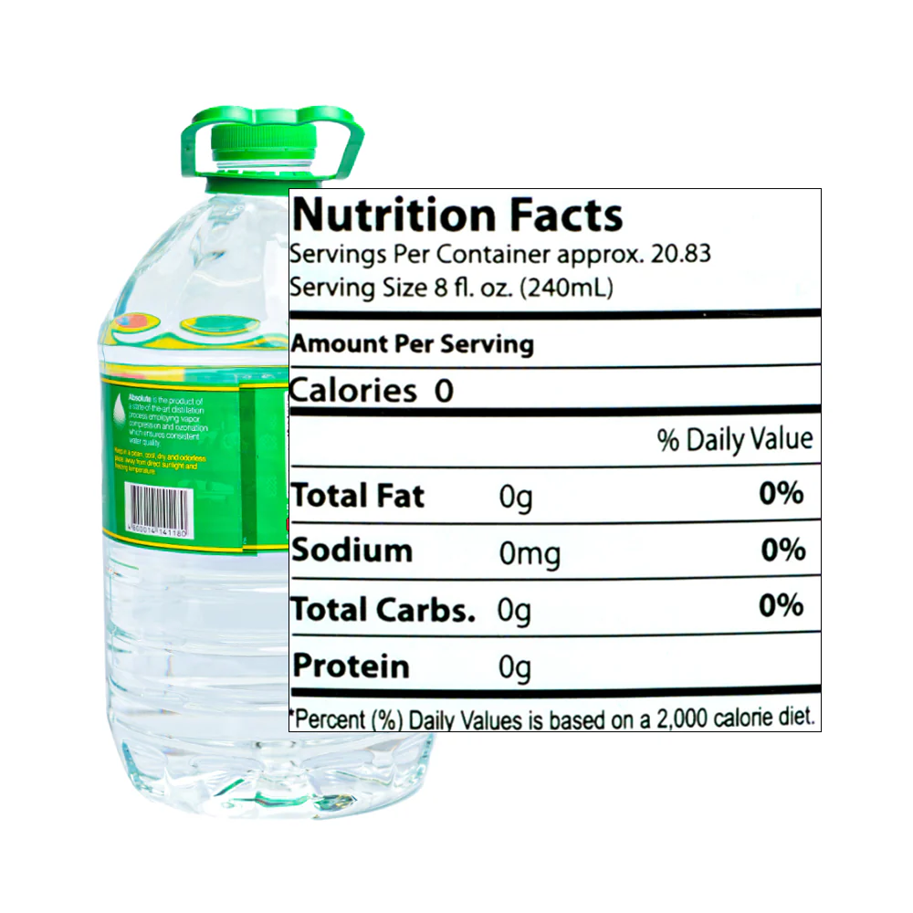 Absolute Distilled Water 5L - Image 2
