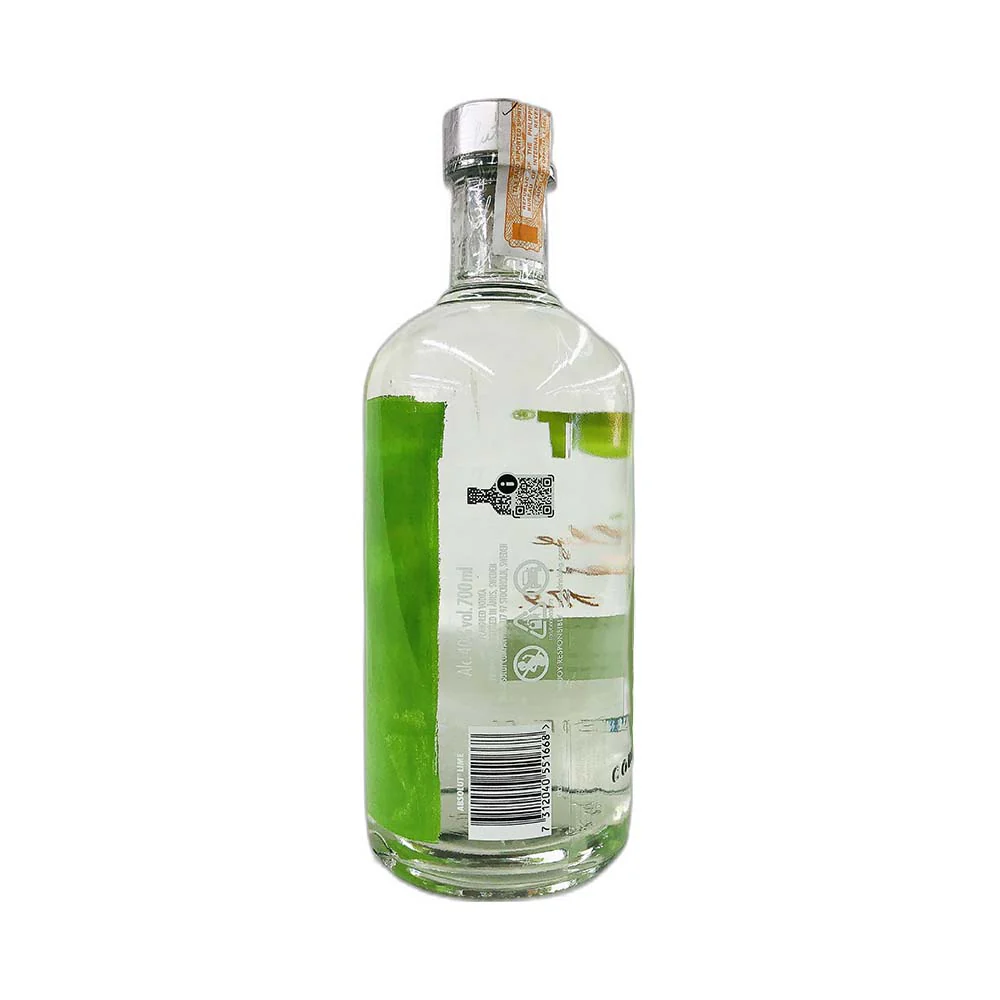 Absolut Lime Vodka 700ml - Image 3