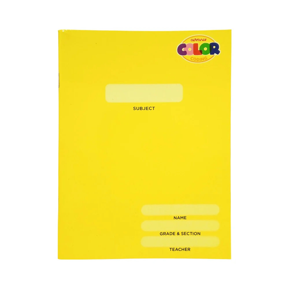 Advance Color Coding Notebook Writing Standard 80Lvs - Image 5