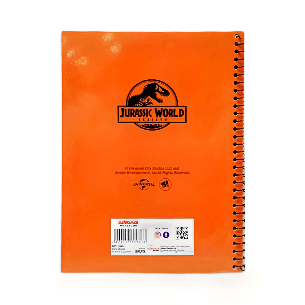 Advance Jurassic World Spiral Notebook 80 Leaves - Image 10