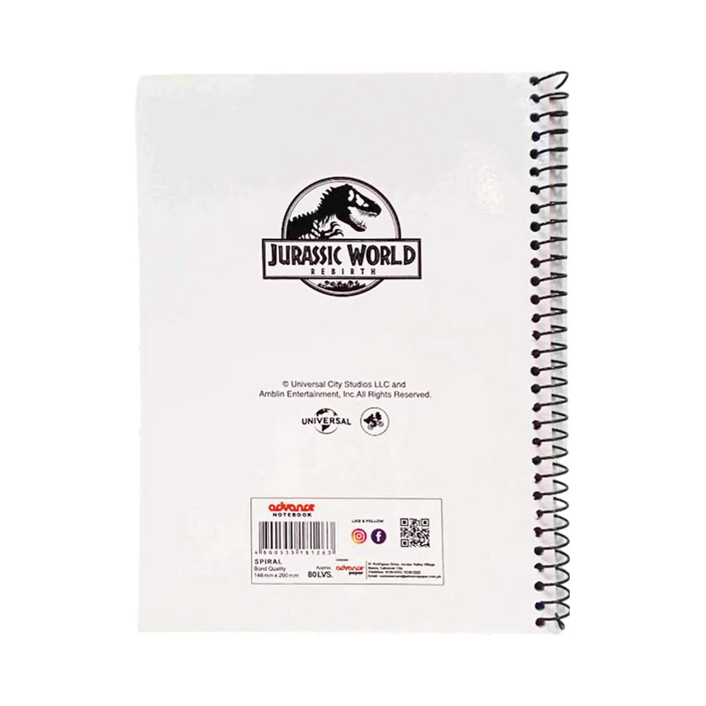 Advance Jurassic World Spiral Notebook 80 Leaves - Image 14