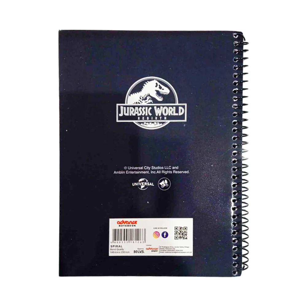 Advance Jurassic World Spiral Notebook 80 Leaves - Image 19