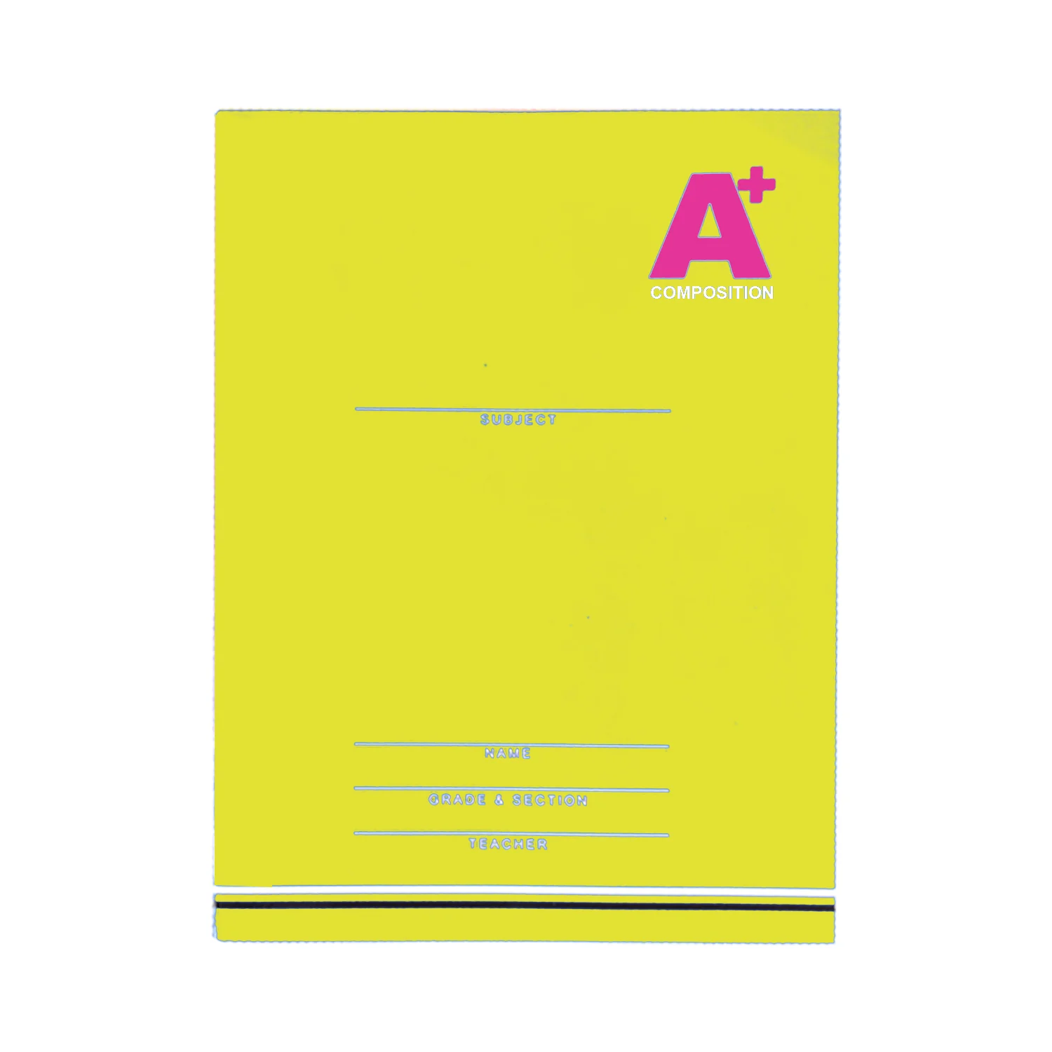 Advance Notebook A Plus Neon Notes Writing Assorted Color 80 Leaves - Image 4