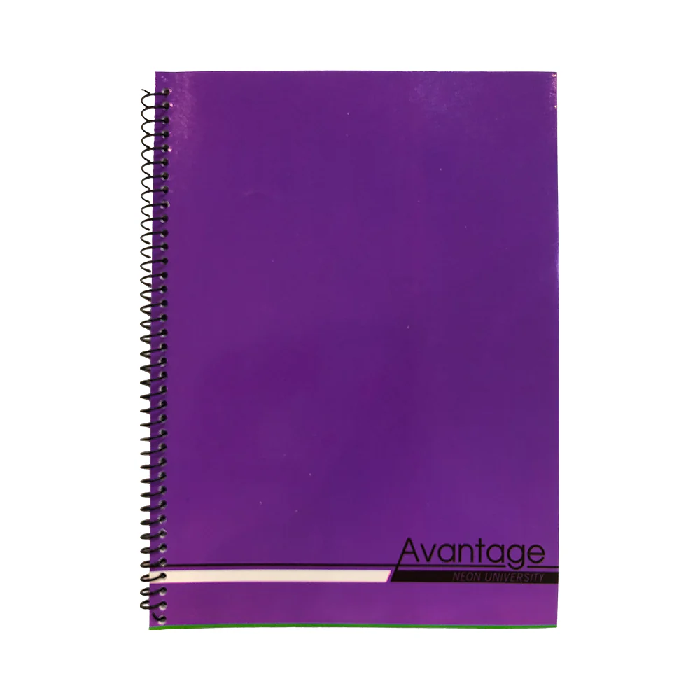 Advance University Avantage Neon Notebook Spiral 80 Leaves - Image 3