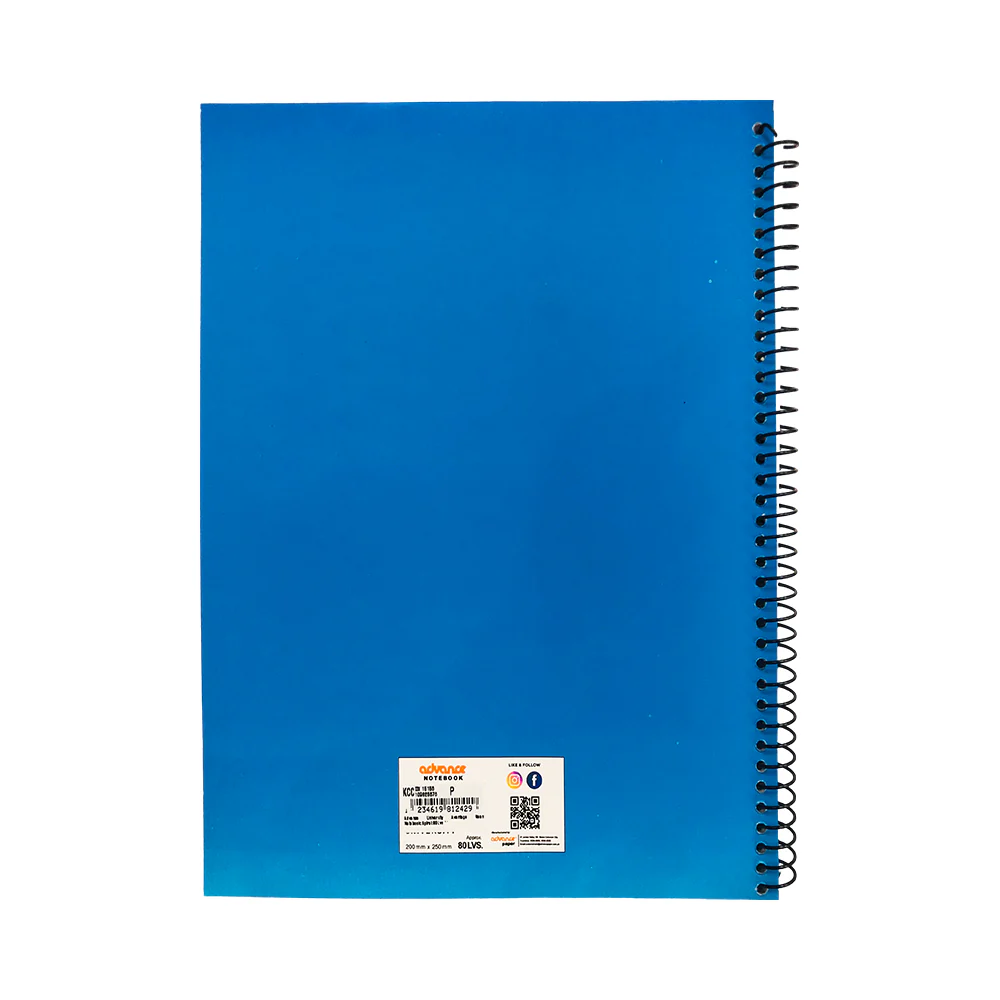 Advance University Avantage Neon Notebook Spiral 80 Leaves - Image 6