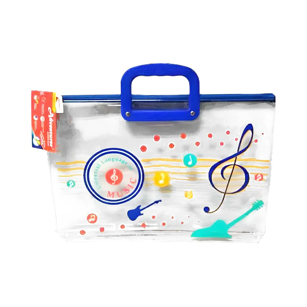 Adventurer Transparent Zipper Bag With Print - Image 2