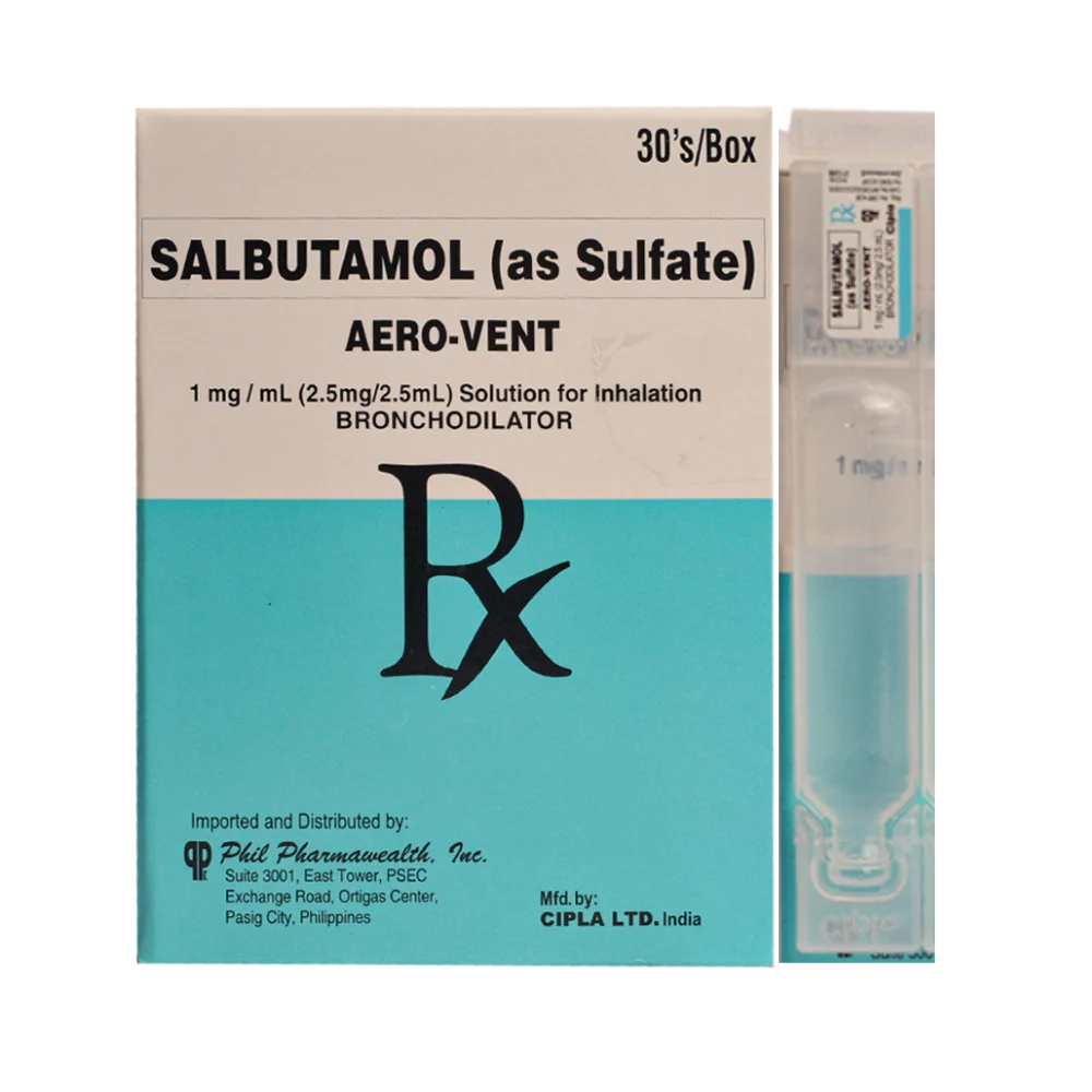Aerovent 2.5mg/2.5ml Nebules By 1's - Image 2