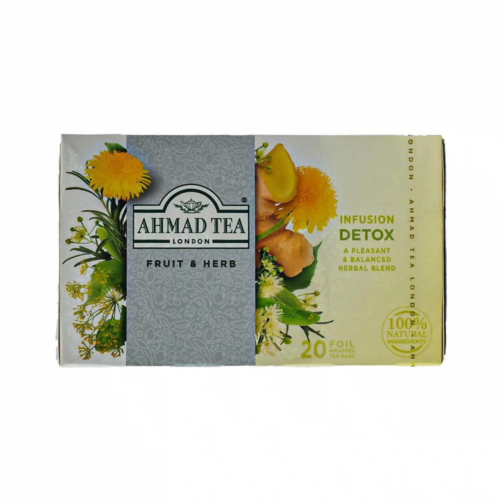 Ahmad Tea Fruit And Herb Infusion Detox 20's - Image 2