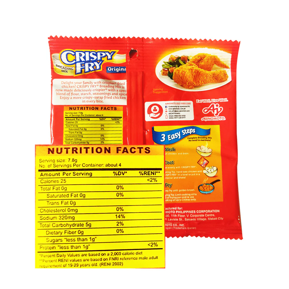 Ajinomoto Crispy Fry Breading Mix Original 30g - Image 2