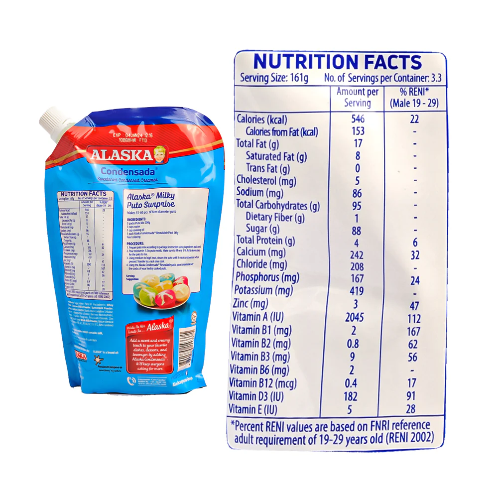 Alaska Condensada Resealable Value Pack 545g - Image 3