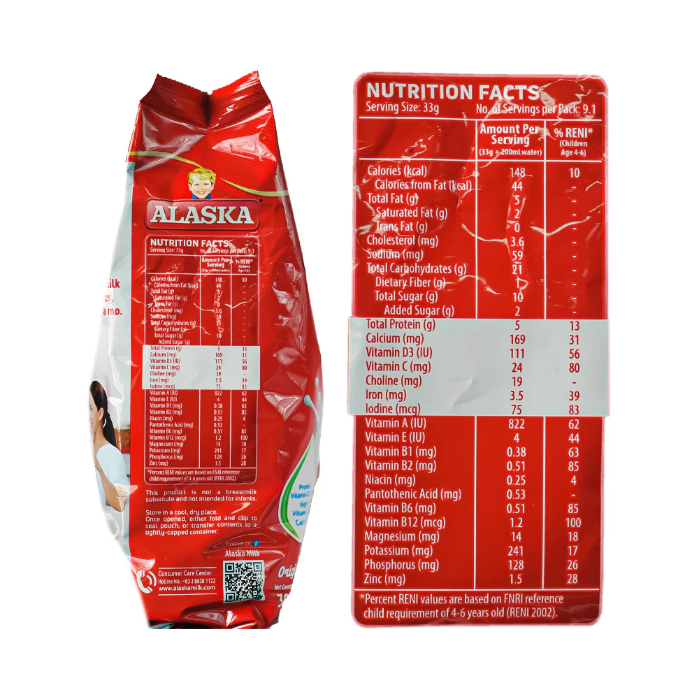 Alaska Fortified Powdered Filled Milk 300g - Image 3