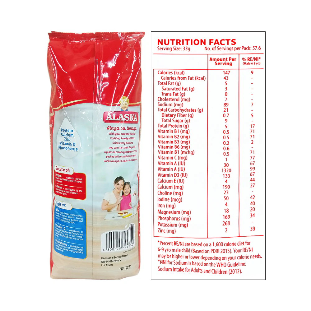 Alaska Fortified Powdered Milk - Image 2