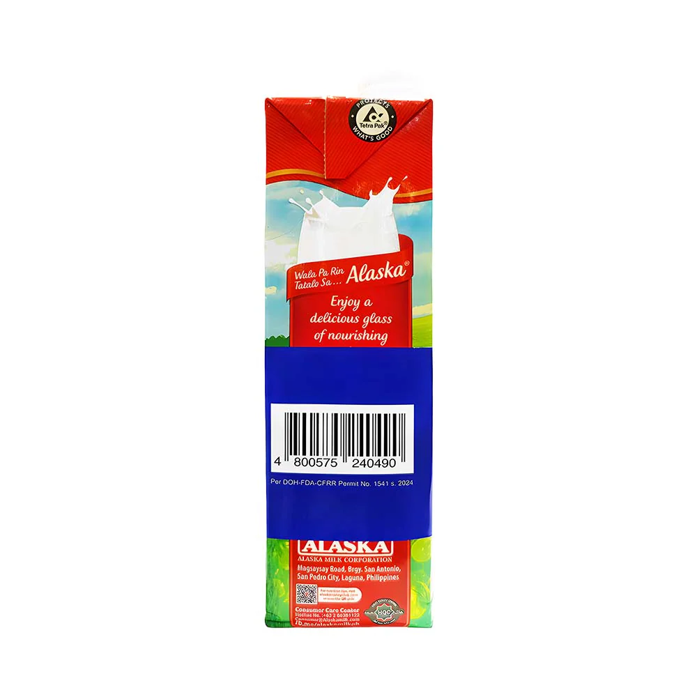 Alaska Fresh Milk UHT Long Life 1L x 2's - Image 2