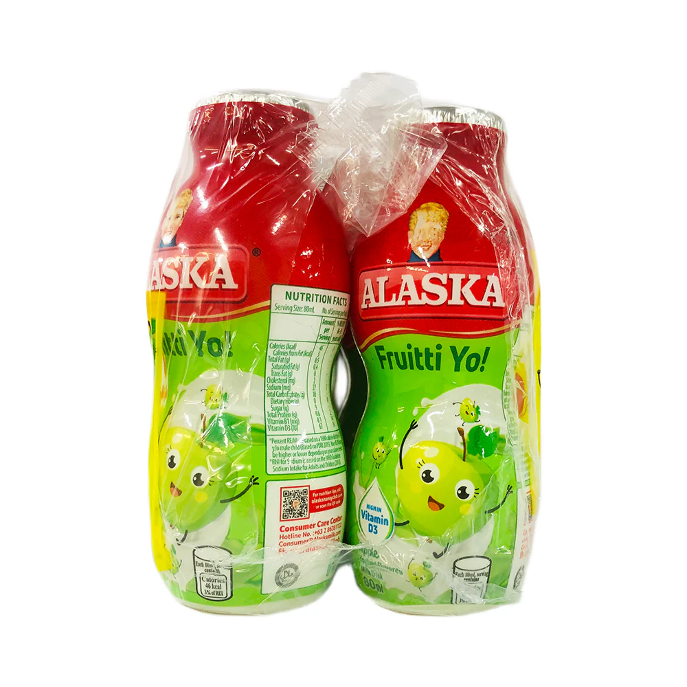 Alaska Fruitti Yo! Yoghurt Flavored Milk Drink 80ml x 6's - Image 5