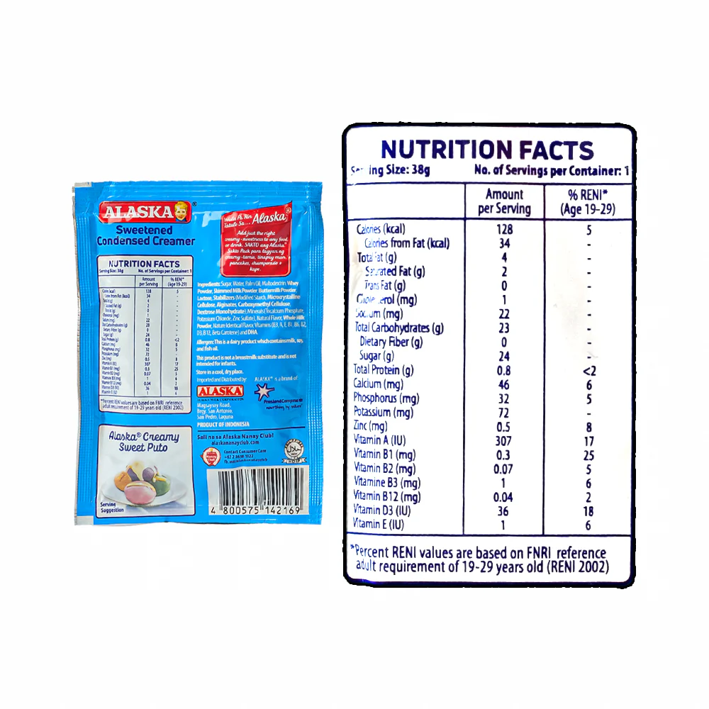 Alaska Sweetened Condensed Creamer 38g - Image 3