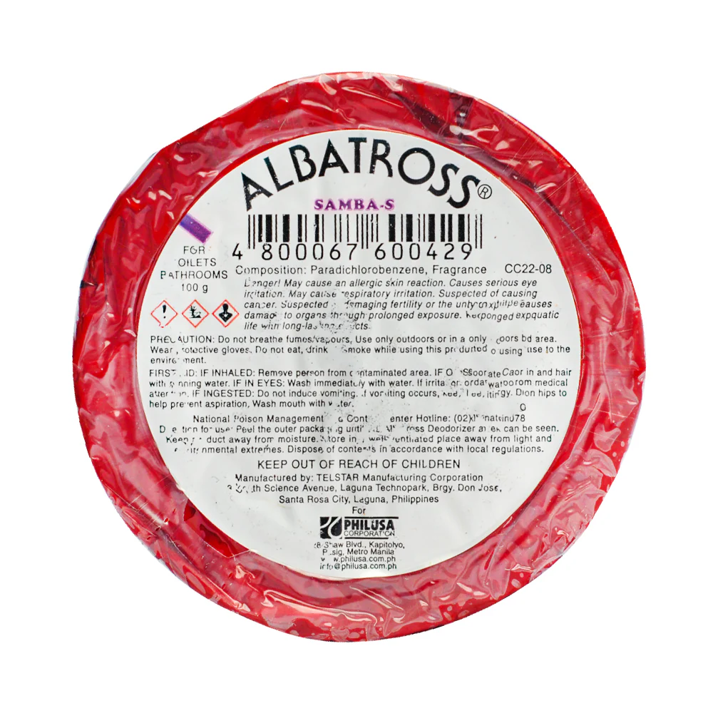 Albatross Deodorizer Round Refill Samba 100g - Image 2