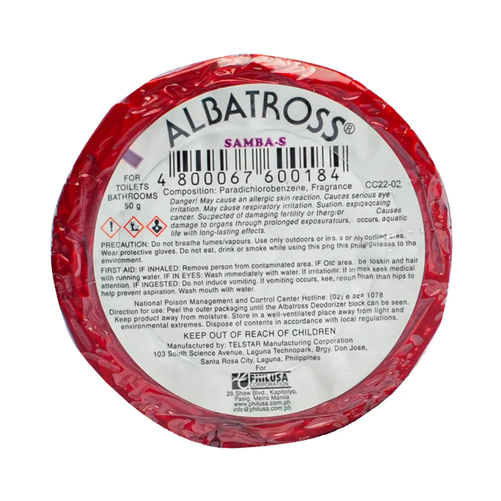 Albatross Deodorizer Round Refill Samba 50g - Image 2