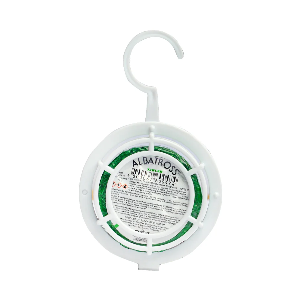 Albatross Deodorizer Round With Holder Kiwi Candy 50g - Image 2