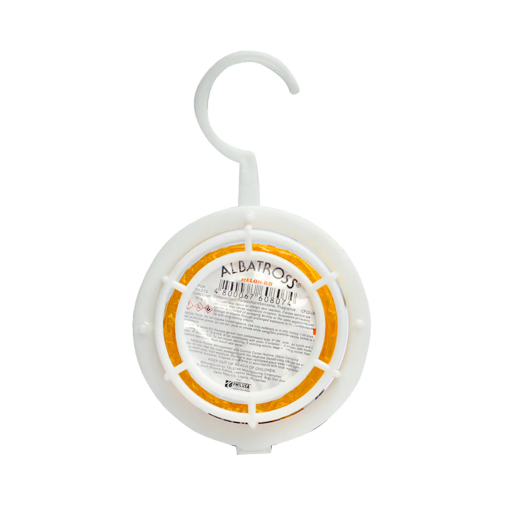 Albatross Deodorizer Round with Holder Melon 50g - Image 2
