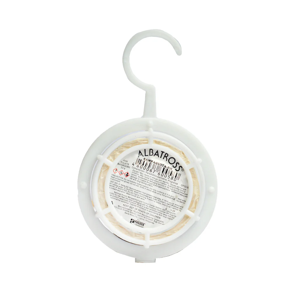 Albatross Deodorizer Round With Holder Sampaguita 50g - Image 2