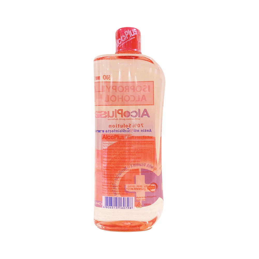 Alcoplus 70% Isopropyl Alcohol 500ml - Image 2
