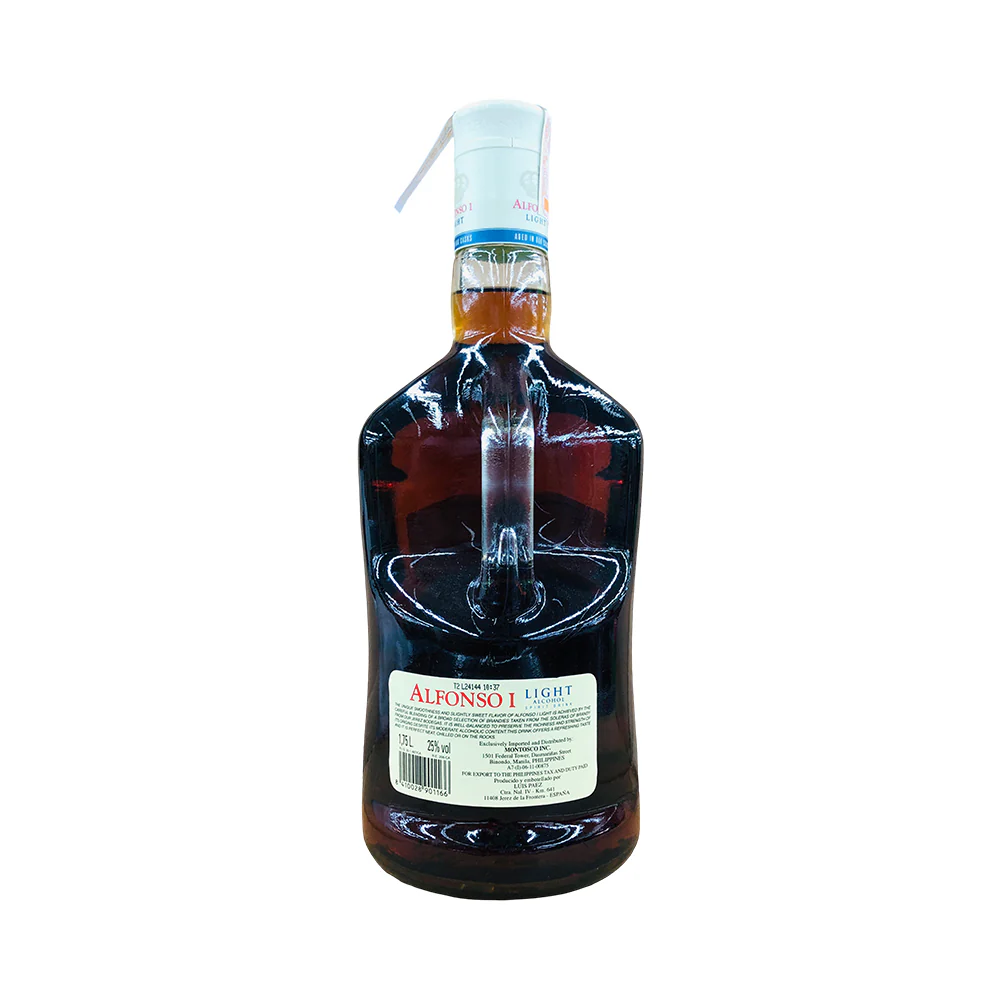 Alfonso 1 Light Brandy 1.75L - Image 3
