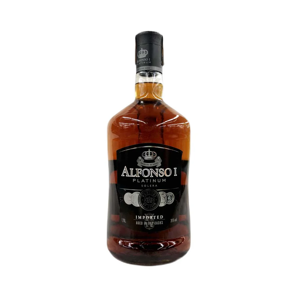 Alfonso 1 Platinum Solera Brandy 1.75L - Image 2