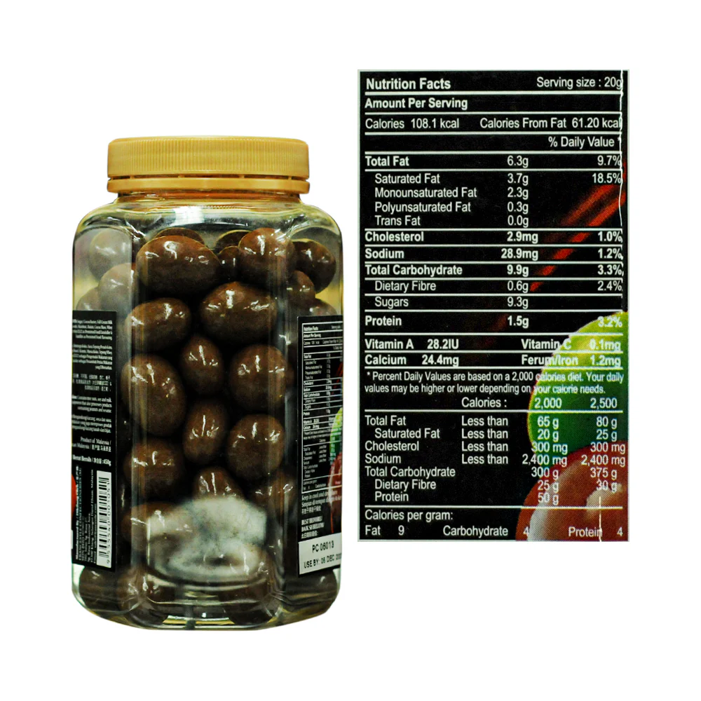 Alfredo Assortment Milk Chocolate Jar 450g - Image 2