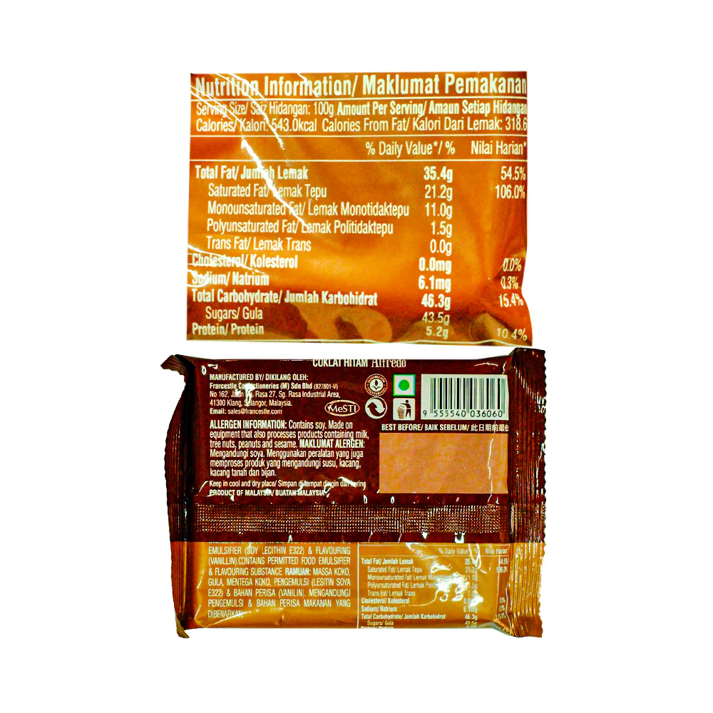 Alfredo More Chocolate 100g - Image 4