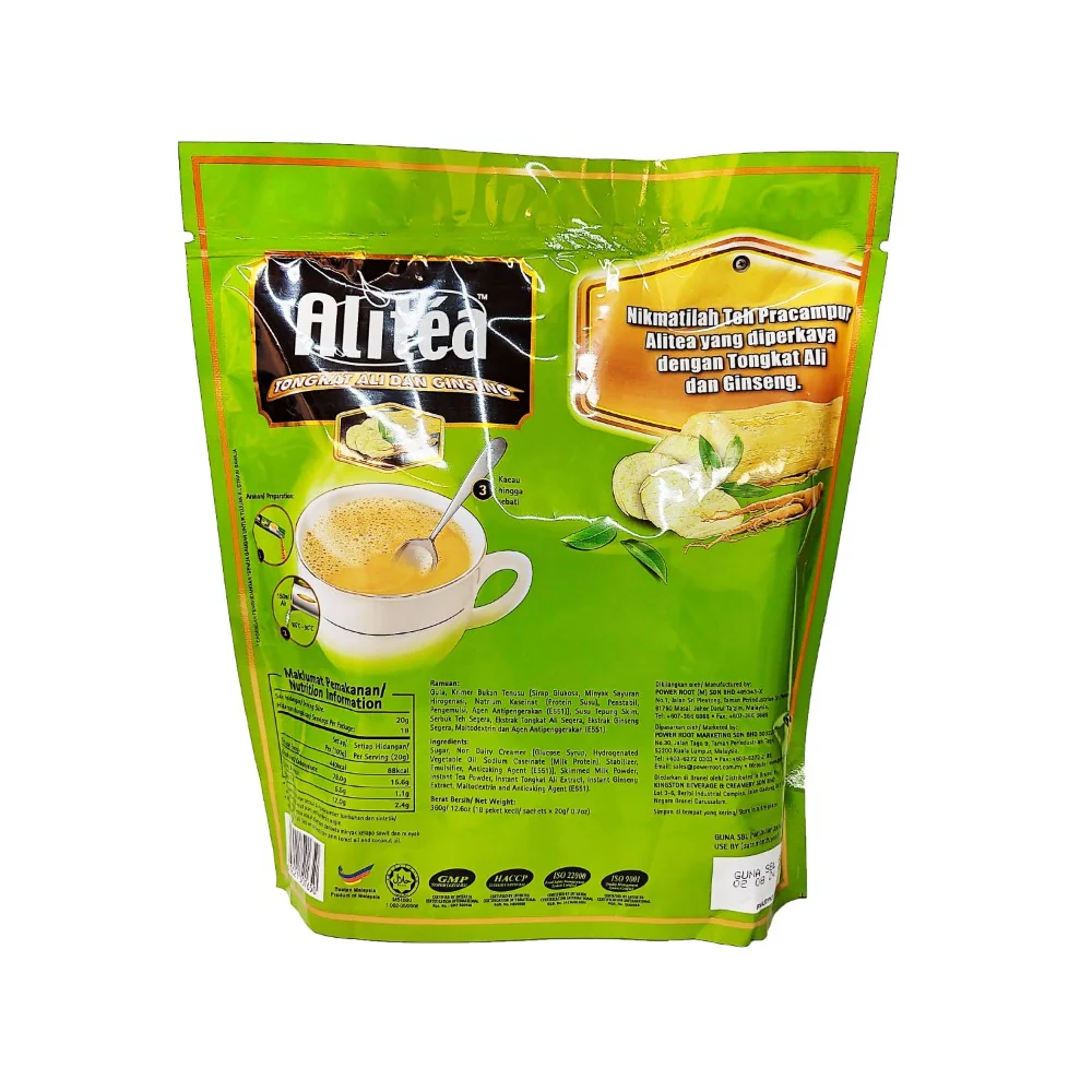 Alitea Tongkat Ali And Ginseng Tarik 20g x 18 Sachet - Image 2