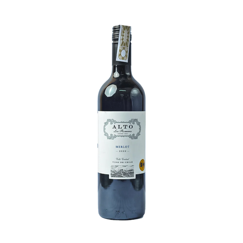 Alto Los Romeros Merlot Red Wine 750ml - Image 2