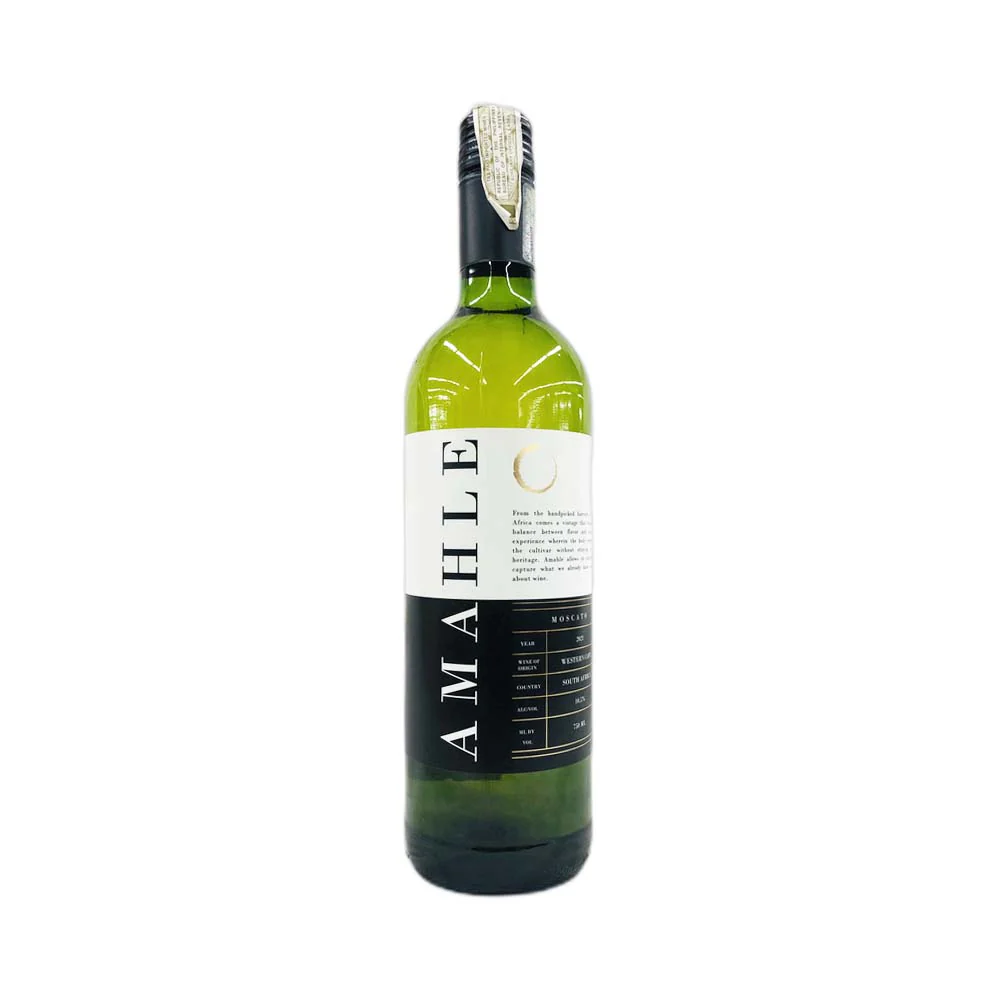 Amahle Moscato White Wine 750ml - Image 2