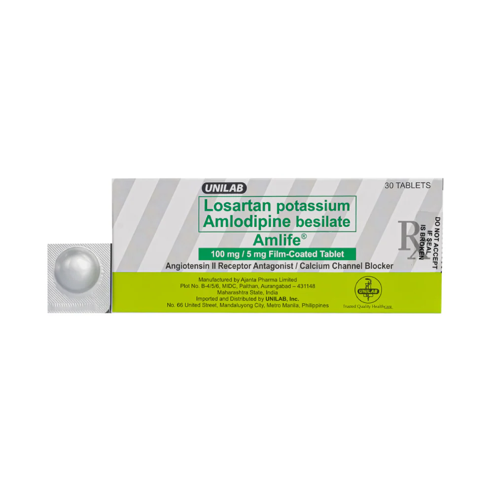 Amlife 100mg/5mg Tablet 1's - Image 2