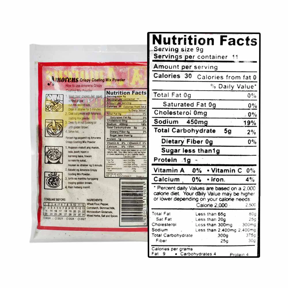 Amorens Crispy Mix Powder Original 80g - Image 2