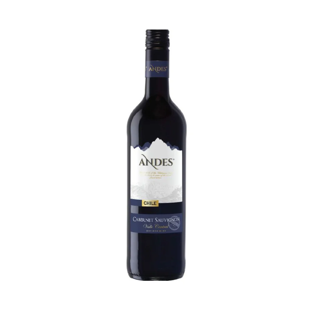 Andes Chile Cabernet Sauvignon Red Wine 750ml - Image 2