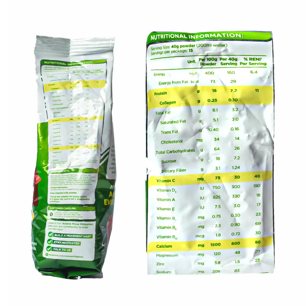 Anlene Adult Chocolate Milk Powder 600g - Image 3