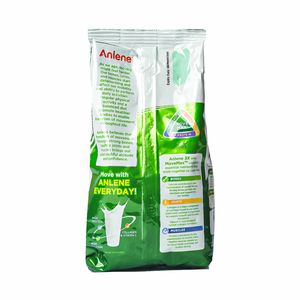 Anlene Move Max Adult Milk Powder Plain 600g - Image 2