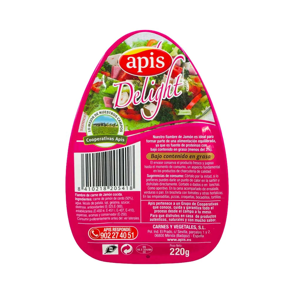 Apis Delight Jamon 220g - Image 2