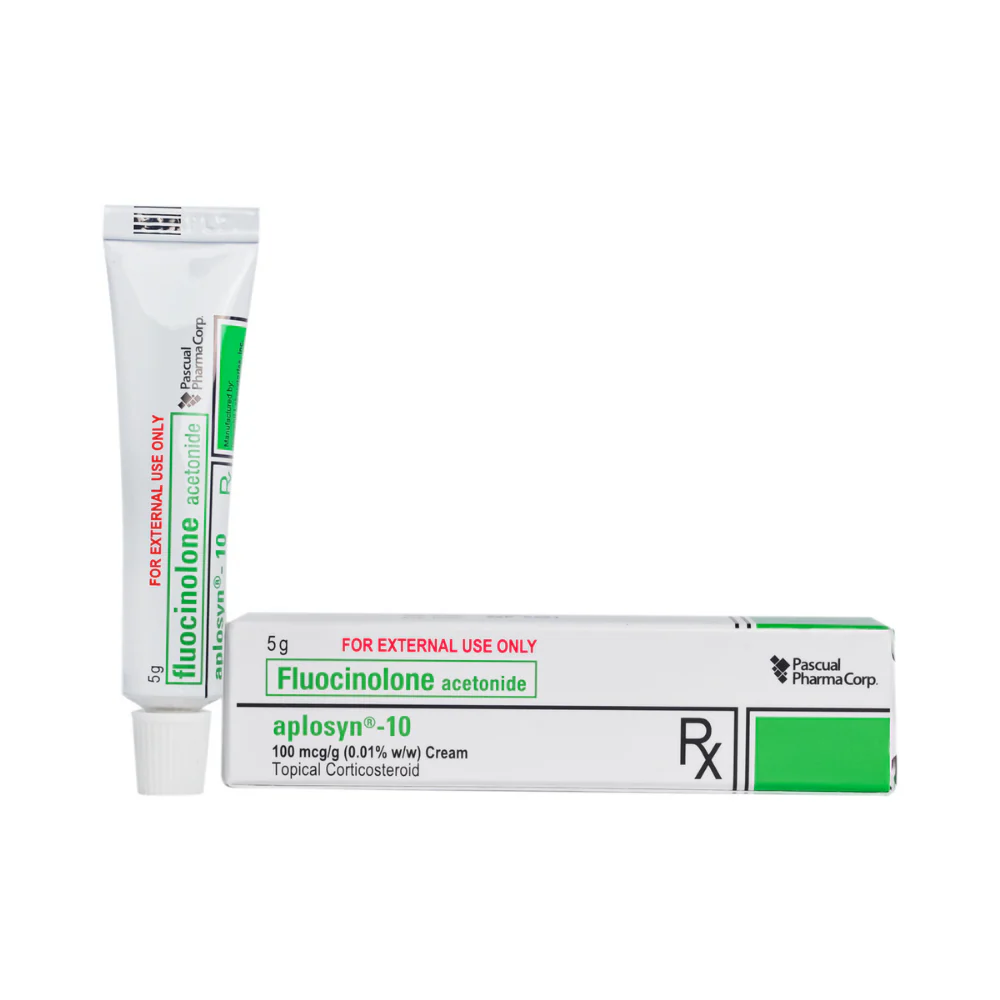 Aplosyn-10 (Fluocinolone Acetonide) 100mcg/g Cream 5g - Image 2