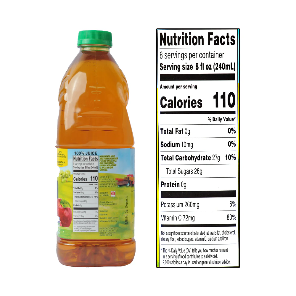 Apple And Eve Apple Juice 64oz - Image 3