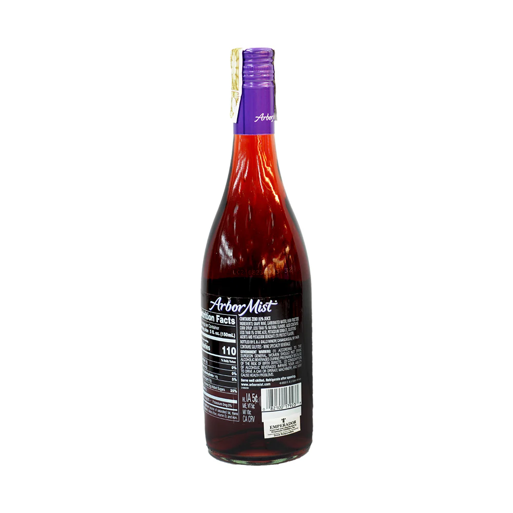 Arbor Mist Merlot Blackberry 750ml - Image 3