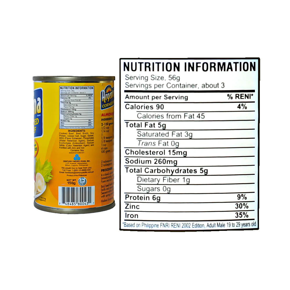Argentina Corned Beef 150g - Image 3